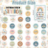32 PCS BOHO Affirmation Station Bulletin Board Set Positive Posters for Classroom Growth Mindset Decorations Inspirational Motivational Accent Cut...