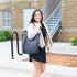 Comfortable light weight quilted Market Tote water repellent Color Black...
