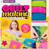 Made By Me Easy to Knot Quilt Making Kit by Horizon Group USA, No Sewing, No Cutting, 59 in. x 39 in. Fleece Blanket, Pre-Cut Squares & Felt Decal...
