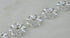 AEAOA 5 Yards 1" White Flower Pearl Rhinestone Chain Sew On Trims Wedding Dress Decoration (LZ96)...