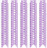 Bright Creations 100 Pack Purple Twist Tie Bows for Treat Bags, 3" Small Satin Ribbons for Craft Decoration, Gift Wrap, Themed Party Favors, Baked...