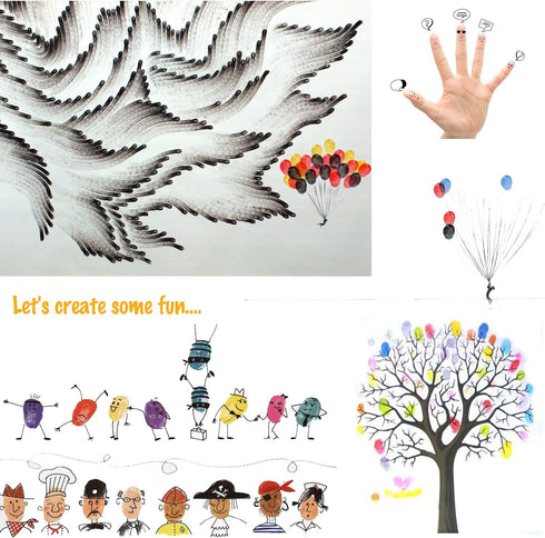 Craft Ink Pad Stamps Partner DIY Color,15 Color Craft Ink Pad for Stamps, Paper, Wood Fabric (Pack of 15)...