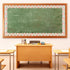 Whaline 69Ft Retro Groovy 70s Bulletin Board Borders Pastel Boho Flower Smile Face Checkered Star Self-Adhesive Trim Border for School Classroom O...