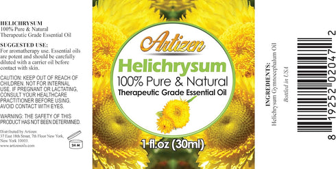 Artizen 30ml Oils - Helichrysum Essential Oil - 1 Fluid Ounce...