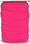 Mandala Crafts 12mm 20 Yds Roll of Hot Pink Elastic Bands for Sewing - 1/2 Flat Elastics Cord - 1 2 Inch Braided Stretch Straps for Crafting...