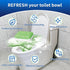 Toilet Bowl Cleaner Tablets, Leaves Bowl Sanitary, Freshens, Deodorizes, Descales & Repels Tough Stains, Helps Prevent Limescale Buildup, Safe for...