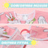 Little Dimsum 3 pack Baby Bibs Waterproof Bib Easy to Clean Feeding Bibs Weaning Bibs Adjustable Closed for Babies Toddlers with Large Pocket 6-36...