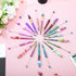 60 Pieces Plastic Beadable Pen Bead Ballpoint Pen Black Ink Beaded Pens for Kids Students Presents Office School Supplies (Mermaid Colors, Classic...