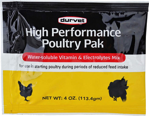 Durvet 108466 High Performance Poultry Pak, 4 oz, 4 Fl Oz (Pack of 1)...