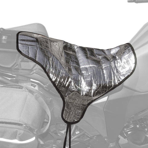 Sun Reflective Motorcycle Seat Cover Waterproof and Light Resistant Protection | Heat Resistant Shield for a Cooler Motorbike Seat | Compact with ...