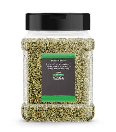 Birch & Meadow Savory, Cut & Sifted, Aromatic Herb (2.9 Ounce)...
