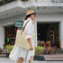 Womens Large Straw Beach Tote Bag Handmade Woven Shoulder Bag Handbag Purse for Summer...