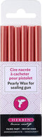 Herbin Pearlescent Glue Gun Wax - 4 3/4 long - Old Rose...