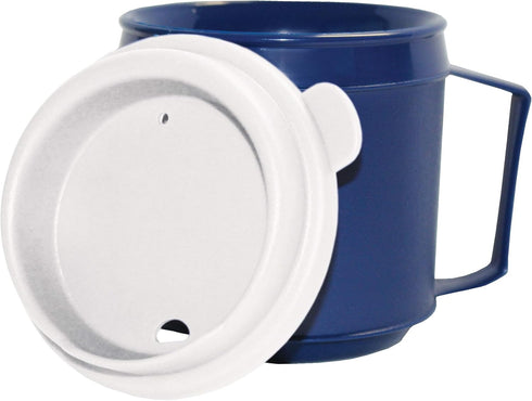 Rehabilitation Advantage Weighted Insulated Mug with Tumbler Lid (8oz), Blue...