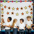 gisgfim 90PCS Movie Star Cardboard 6 Inch Red Carpet Awards Night Cutouts Movie Party Star Cutouts Classroom Bulletin Board Decorations Paper Star...