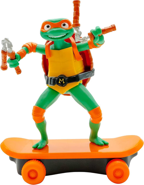 Teenage Mutant Ninja Turtles 5" Sewer Shredders Movie Edition Michelangelo Ages 3+ Shredding Action Figure...