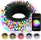 echosari Smart String Lights 100 LED 33Ft RGB Built in Chip Fairy Lights with Remote & App Control, 16 Million Color Changing Christmas Trees Ligh...