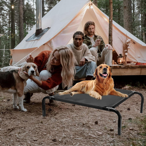 Pet Bed Mesh Elevated Pet Bed Pet Dog Elevated Bed Detachable Dog Bed Dog Beds Dog Hammock Pet Sleeping Bed Elevated Puppy Bed Comfortable Dog Bed...