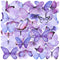 40PCS Purple Butterfly Stickers, Butterfly Stickers Waterproof for Scrapbook Journal Laptop Gift Water Bottle Cell Phone Cases for Adults Kids Aes...