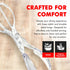 Chef Craft Premium Salad Scissor Tongs, 11.25 inch, Clear...