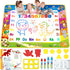 Water Doodle Mat Toys for Ages 2-4, 40 x 30 Inch Extra Large Water Painting Doodle Drawing Mat, Toddler Toys for Age 3 4 5 6 Year Old Girl Boy Bir...