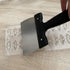 Coating Spatula for Chocolate Scraper Stainless Steel Dough Scraper (small)...