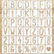 6 INCH 42 Pcs Alphabet Letter Stencils, Reusable Interlocking Templates Symbol Numbers Stencils Kit for Painting Inspirational Quotes Signs on Woo...