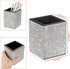 BTSKY Crystal Glitter Pen Holder for Desk Shiny Pencil Pot Holder Box Bling Rhinestone Pen Pencil Cup Organizer Decorative Makeup Brushes Holder G...