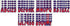 Hardline Products Series 200 Factory Matched 3-Inch Boat & PWC Registration Number Kit, Red/Purple - REPUG200...