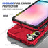 Galaxy A15 5G Phone Case with Screen Protector+360°Ring Holder Stand+Camera Lens Protector,Dual Layer Protective Sturdy Magnetic Heavy Duty Protec...