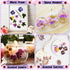 Nuanchu 167 Pcs Real Dried Pressed Flowers Natural Dried Flowers Colorful Dry Daisy Flowers Mixed Dried Flowers for DIY Candle Resin Nails Jewelry...