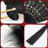 2 Pieces Feather Hand Fan Embroidered Flower Marabou 1920s Feather Fan Hand Folding Drag Queen for 20s Women Costume Party Dancing Photoshoot Wedd...