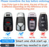 Tukellen for Audi Key Fob Cover Genuine Leather with Keychain,Leather Key Case Protector Compatible Audi A4 Q7 Q5 TT A3 A6 SQ5 R8 S5 Smart Key-Bro...