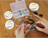 EuTengHao Jewelry Making Kit with Pliers, Wires, Jump Rings, Clasps, Cord and More for Jewelry DIY Crafts - Silver...