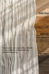 Ling's Moment 10Ft x 35" Wide Brilliant White Gauze Semi-Sheer Table Runner Cheesecloth Tablecloth for Wedding Party Bridal Shower Boho Table Deco...