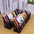 Black Mesh Pen Pencil Holder, Small Metal Desk Organizer Desktop Stationery Office Supplies Acessories Storage Stand, 5 Compartments Brushes Holde...