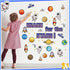 68 Pcs Outer Space Classroom Bulletin Border Decoration Star Cutouts Planet Astronaut Spacecraft Instrument Cutout Reach for The Stars Cutouts for...