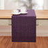 Solino Home Linen Table Runner 36 Inches - 100% Pure Linen Grape Table Runner 14 x 36 Inch Ideal for Dresser and Coffee Tables - Summer, Fall, Hal...