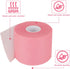 NAICHA 2 Rolls Athletic Tape 65.6 ft Per Roll Athletic Sports Foam Tape White Pre Wrap Tape for Strains and Sprains No Sticky Residue for Tennis, ...