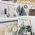 Amazer Shower Curtain Hooks, Decorative Shower Curtain Hooks Rust-Resistant Stainless Steel Shower Curtain Hooks for Bathroom Shower Rod-Set of 12...