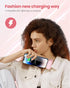Pink Small Portable Battery Charger 4800mAh, Tiny Power Bank Ultra-Compact 15W Fast Charging Mini Battery Pack Power Charger for iPhone 14 Pro/13/...