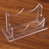 Business Card Holder for Desk Clear Acrylic Business Card Display Stand for Office Exhibition Home, 1 Slot Horizontal (Pack of 2)...