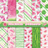 24 Sheets Watermelon Scrapbook Paper, 12 Designs Watermelon Craft Paper Double-Sided Papermania Folded Flat for Summer Card Making Scrapbook Photo...