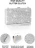 Coucoland Bridal Jewelry Set for Wedding - 4 In 1 Sets Evening Bags for Women Rhinestone Formal Clutch Purses Accessories...