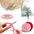 ASTER 6 Pieces Circular Knitting Needles Stainless Steel Round Knitting Needles10 mm 8 mm 6 mm 5 mm 4 mm 3 mm for Making Sweater Shawl Scarf......