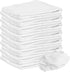 New Lint Free Rags 100% Cotton for Cleaning, Soft Cloth TShirt Material for Cast Iron, Staining Wood, Dust Rags, Shoe Polishing (18" x18") 3 Pack...