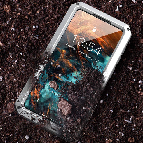 Marrkey Metal Case for Galaxy S21 Case,Full Body Protective Cover Heavy Duty Shockproof Tough Armour Aluminum Alloy Case with Silicone Built-in Sc...