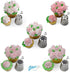 Ateco One Step Flower Russian Tube Set Includes Stainless Steel Tips:, 241, 242, 243, 244, 245, 246, 247, 248, 249, 251, 253, 254, 257, 258, 259...