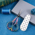 2-Pack Embroidery Scissors Kit with Covers - Cute Cut-Out Design Handles, Sharp Tips for Precise Cutting - Ideal for Craft, Sewing, and More...