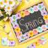 67.9 Ft Painted Flowers Bulletin Board Borders Die-Cut Bulletin Borders Painted Flowers Shape Rolled Bulletin Board Trim Sticker for School Classr...
